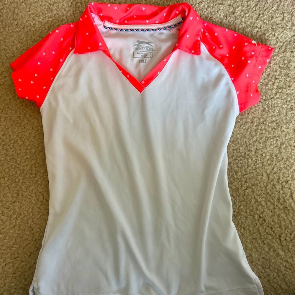 Youth golf polo